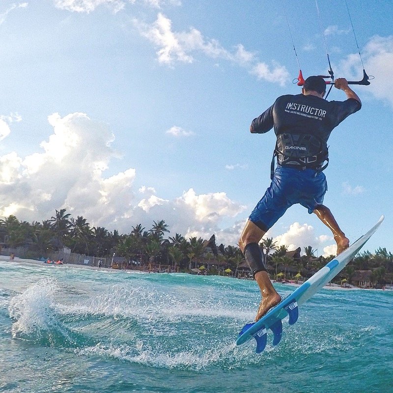 Kitesurfing School & Paddle Board Tours in Tulum Mexico